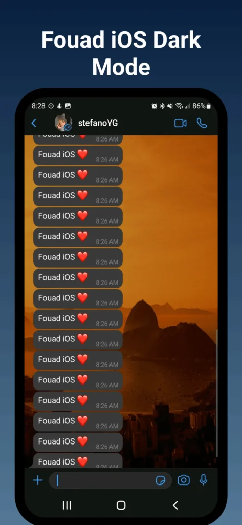 fouad ios dark screenshot 3